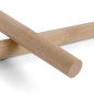 Rundstab - Eiche gehobelt - ⌀25x1000mm