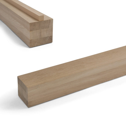 Leimholz - Eiche nach Maß - 120x120mm