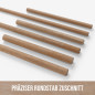 Round rod - planed oak - ⌀25x1000mm