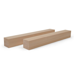 Leimholz - Buche nach Maß - 80x80mm