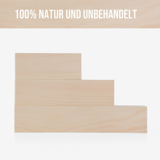 Schnitzholz - Holzblock - Zirbenholz zum Schnitzen, Drechseln, Basteln