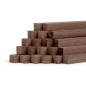 20er-Set Holzstäbe - Nussbaum gehobelt - 10x10x250mm 20er-Set Holzstäbe - Nussbaum gehobelt - 10x10x250mm