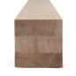 Leimholz - Eiche nach Mass - 80 x 80 x 350 - 1000mm Leimholz - Eiche nach Mass - 80 x 80 x 350 - 1000mm