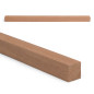 Holzleiste - Mahagoni nach Mass - 20 x 20 x 350 - 1000mm