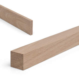 Holzleiste - Eiche nach Maß - Präziser Zuschnittservice und erstklassige Qualität für Ihre Projekte.