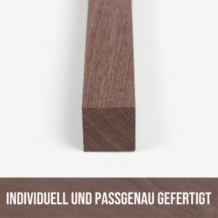 Holzleiste - Nussbaum nach Maß