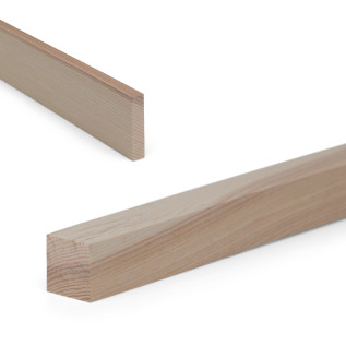 Holzleiste - Esche nach Maß