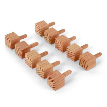 Ziernägel - Lärche gefast - 20x20x20mm