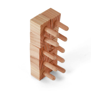 Ziernägel - Lärche gefast - 20x20x20mm