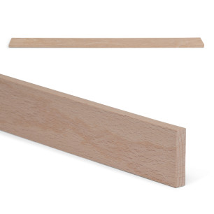 Wood strip - planed oak - 23x45x1000mm