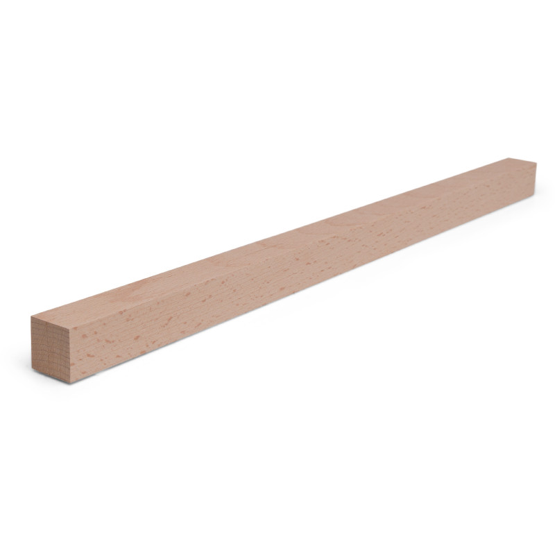 Holzleiste - Buche gehobelt - 20x20x1000mm
