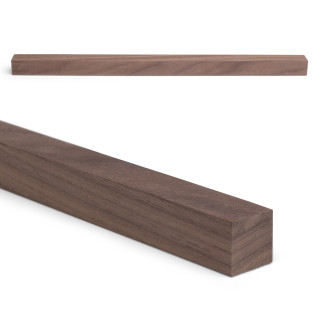 Wood strip - planed walnut - 20x20x1000mm