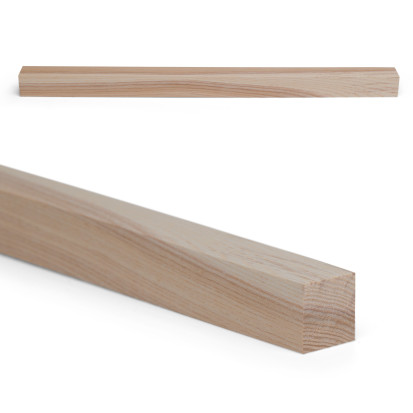 Wood strip - planed ash - 25x25x1000mm