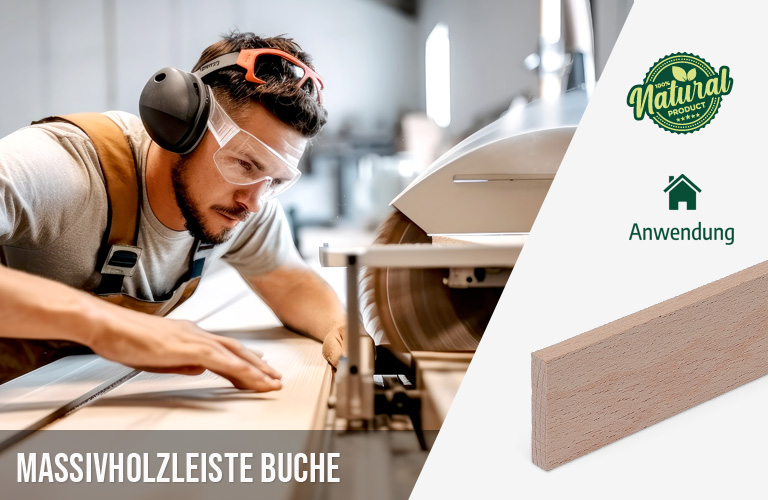 Zuschnittservice Woodsellers - Massivholzleiste Eiche