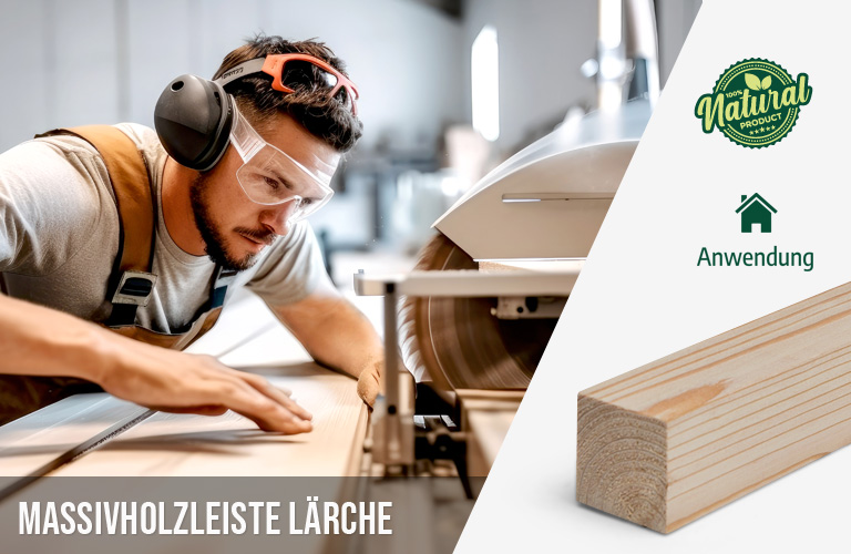 Zuschnittservice Woodsellers - Massivholzleiste Lärche